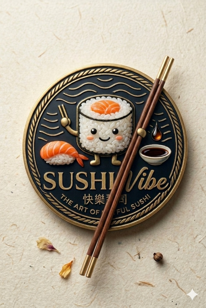 Sushi Vibe Logo